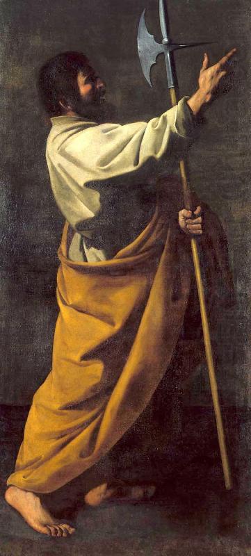 Francisco de Zurbaran Sao Judas Tadeu china oil painting image